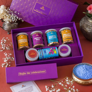 Appetizing Holi Gift Box