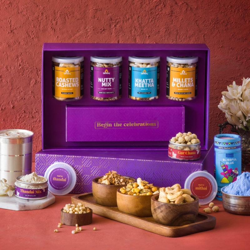 Appetizing Holi Gift Box