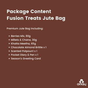 Fusion Treats Jute Bag