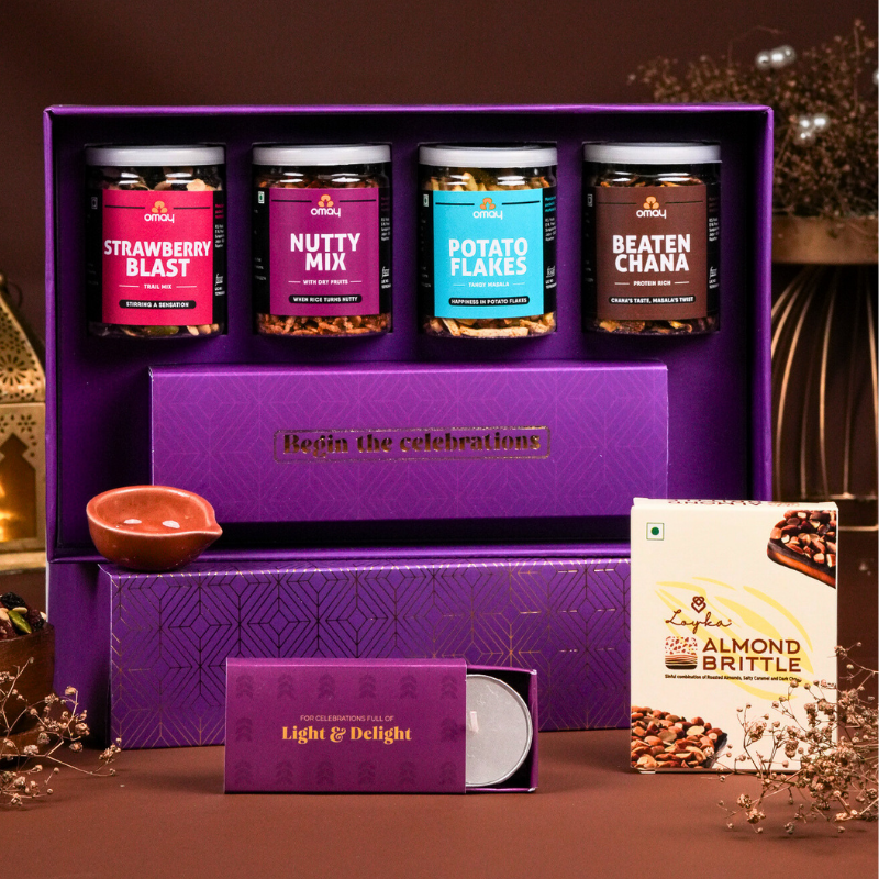 Joyful Diwali Treats Gift Box