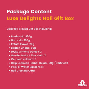 Luxe Delights Holi Gift Box