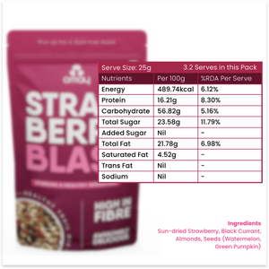 Strawberry Blast, 80g (4pcs)